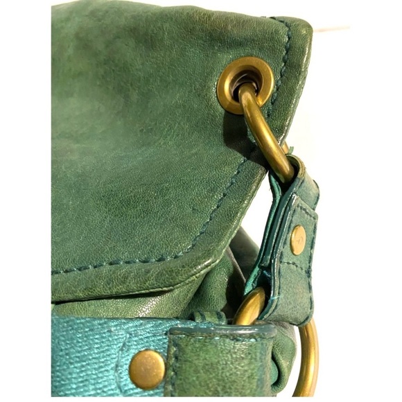 Fossil Green Leather hobo Handbag - Picture 6 of 10